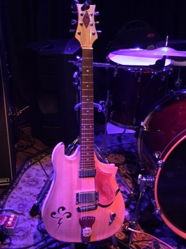 Brandelyn Rose's gorgeous custom made guitar